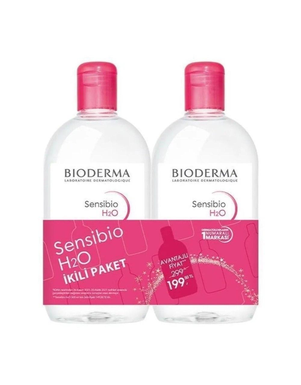 Bioderma Sensibio H2O 500 ML İkili Paket