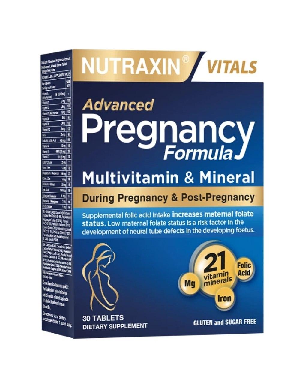 Nutraxin Pregnancy Formula 30 Tablet