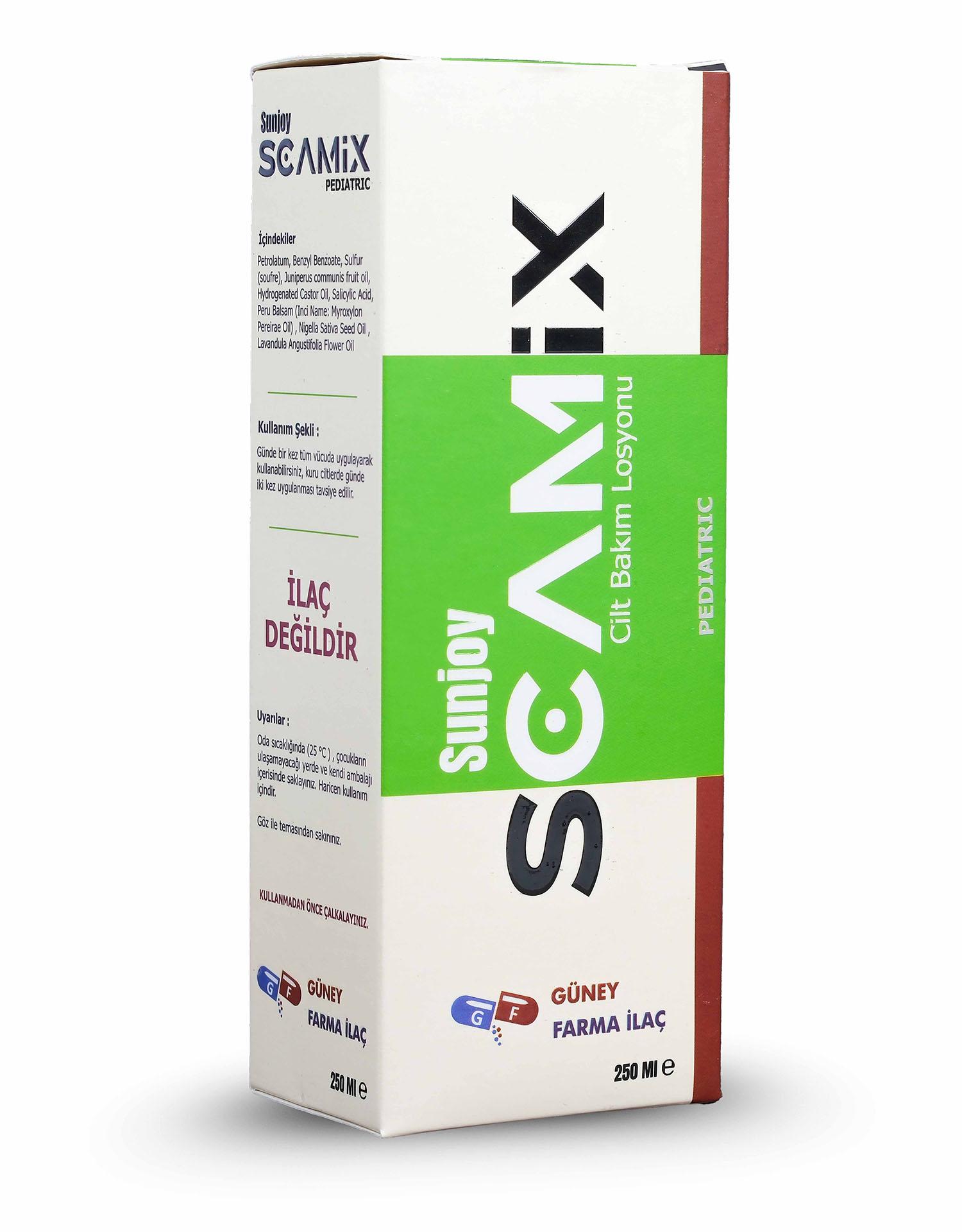 SCAMİX Pediatrik Cilt Bakım Losyonu (250ml) - 12 YAŞ ALTI